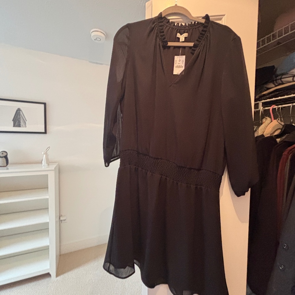 Dropwaist minidress
